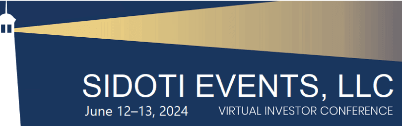 Sidoti Small Cap Virtual Conference